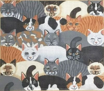 KITTY KITTY KITTY by Liz of Tapestry Tent TTAP 255