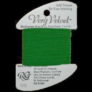 Turf Green Very Velvet by Rainbow Gallery-V285
