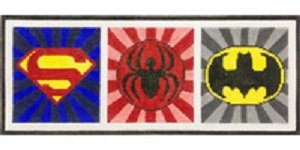 SUPERHERO EMBLEMS by Alice Peterson STITCH GUIDE  AP3731sg 