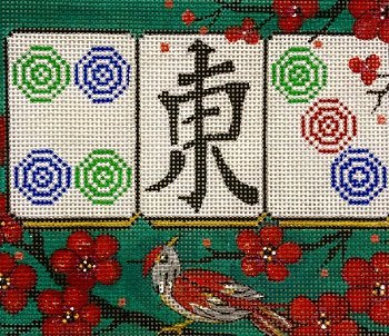 CHERRY BLOSSOM MAH JONGG by Alice Peterson STITCH GUIDE AP2974sg