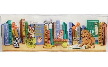 DOG'S LIFE SHELF by Alice Peterson STITCH GUIDE AP2988sg