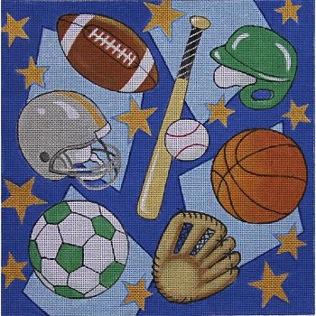 SPORTS BLAST by Alice Peterson STITCH GUIDE ONLY AP3465sg