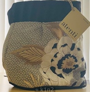 Large Flower Tall Caddy Tote Bag by Atenti