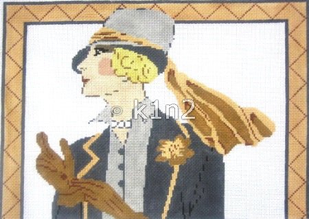 CLEARANCE C-AV6003- LADY WITH GLOVES by Aviva