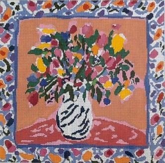 COSVG607-FLOWERS IN VASE II by Cooper Oaks
