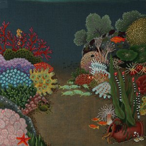 Dede1378 UNDERSEA GARDEN by Dede Needleworks