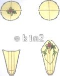 CLEARANCE C-DHV3617-Rose Cottage Needlework SetDreamhouse Ventures