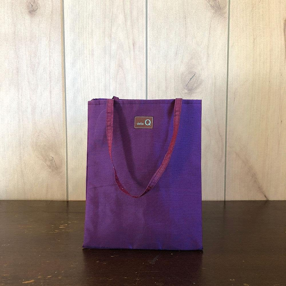 PRISCILLA FABRIC BAG - Purple by Della Q