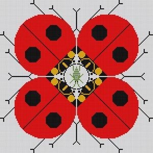 MCHCL190 LADYBUG STRAP or BELT by Charley Harper