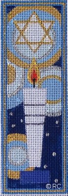 MENORAH CANDLES  Center Candle by Ray Crawford STITCH GUIDE - RCHO503sg