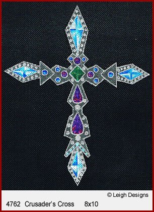 L4762-Crusader's Historic Cross by Leigh Designs