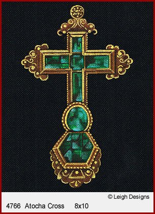 L4766-Atocha Historic Cross by Leigh Designs