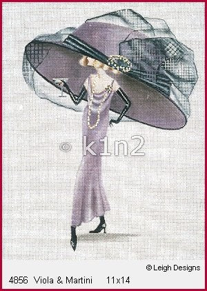 L4856-Viola & Martini by Leigh Designs
