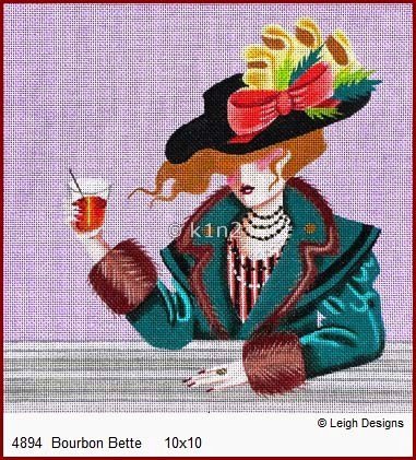 L4894-Bourbon Bette The Floozies by Leigh Designs