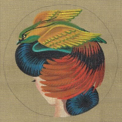 L4901 Extravagance Bird of Paradise Hat by Leigh Designs