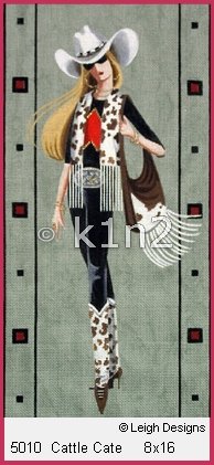 L5010-Cattle Cate Cowgirl by Leigh Designs