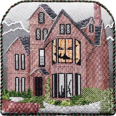 L5212-JACK O LANTERN LANE by Leigh Designs