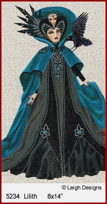 LILITH WITCHY WOMAN by Leigh Designs STITCH GUIDE L5234sg