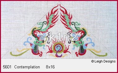 L5601-Contemplation Persian Triangle by Leigh Designs