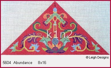 L5604-Abundance Persian Triangle by Leigh Designs