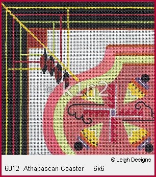 L6012-Athapascan Coaster by Leigh Designs