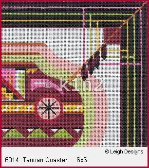 L6014-Tanoan Coaster by Leigh Designs