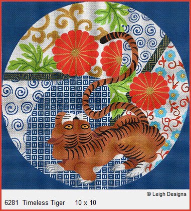 L6281-TIMELESS TIGER IMARI by Leigh Designs