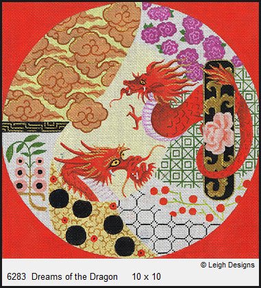 L6283-DREAMS OF THE DRAGON IMARI by Leigh Designs