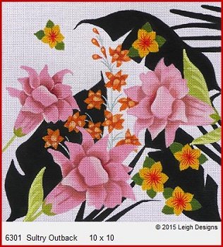 L6301-SULTRY OUTBACK FLORAL by Leigh Designs