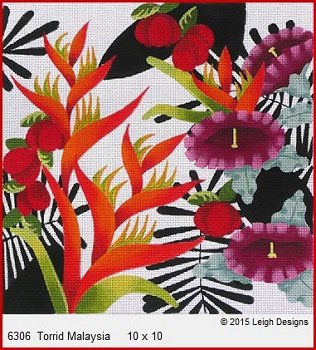 L6306-TORRID MALAYSIA FLORAL by Leigh Designs