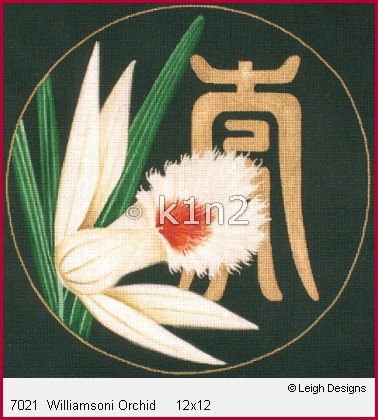 L7021-Williamsoni Orchid by Leigh Designs