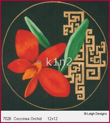 L7026-Coccinea Orchid by Leigh Designs