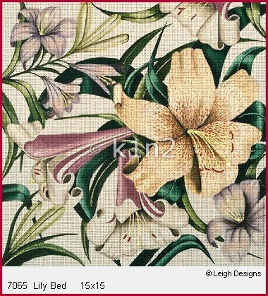 L7065-Lily Bed by Leigh Designs