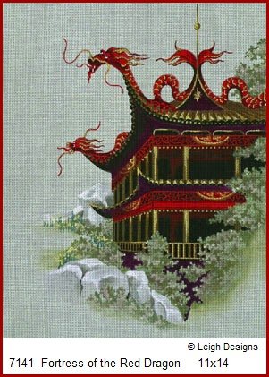 L7141-Fortress of the Red Dragon by Leigh Designs