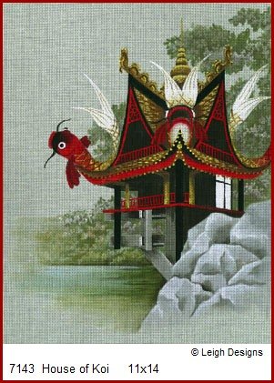L7143-House of Koi by Leigh Designs