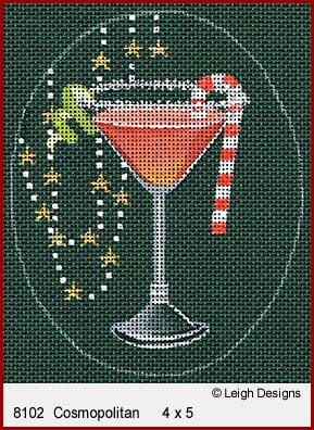 L8102-COSMOPOLITAN CHRISTMAS COCKTAIL by Leigh Designs
