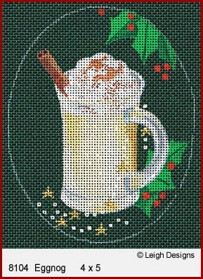 L8104-EGG NOG CHRISTMAS COCKTAIL by Leigh Designs