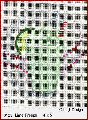 L8125 LIME FREEZE ICE CREAM SOCIALS  by Leigh Designs