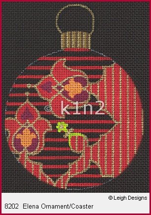 L8202-Elena Ornament by Leigh Designs