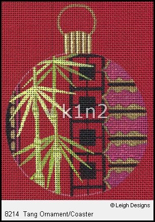 TANG ORNAMENT by Leigh Designs  STITCH GUIDE ONLY L8214sg