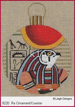 STITCH GUIDE for Osiris Ornament by Leigh Designs L8220sg STITCH GUIDE ONLY