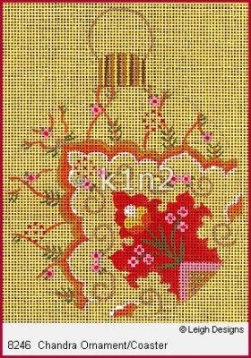 L8246-Chandra Ornament by Leigh Designs