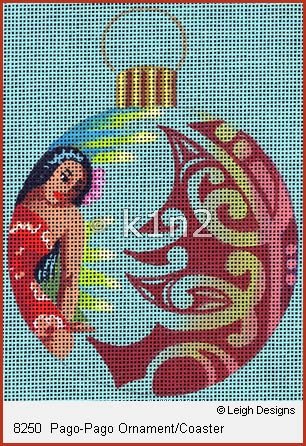 L8250-Pago-Pago Ornament by Leigh Designs