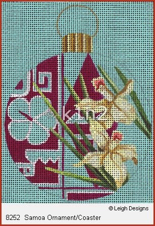 L8252-Samoa Ornament by Leigh Designs