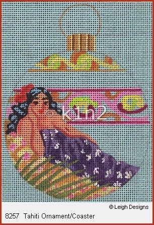L8257-Tahiti Ornament by Leigh Designs