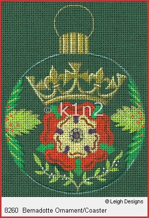 L8260-Bernadotte Ornament by Leigh Designs