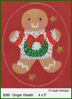 L8365 Ginger Wreath Ginger Breads by Leigh Designs