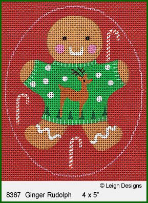 L8367 Ginger Rudolph Ginger Breads by Leigh Designs