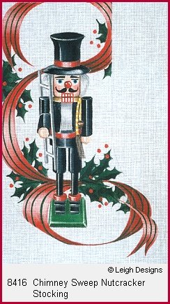 L8416-CHIMNEY SWEEP STOCKING by Leigh Designs