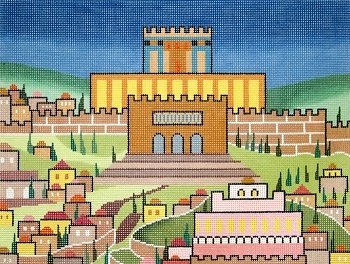 LEEJ209T-TEMPLE MOUNT TALLIS by Rebecca Shore